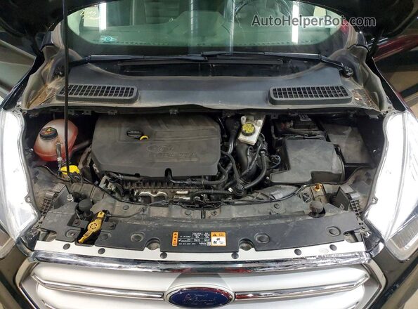 1FMCU9HD2JUB93917 2018 FORD ESCAPE Черный Вид подкапотного пространства