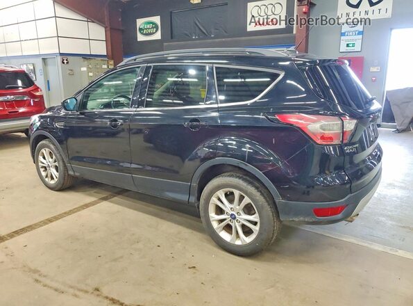 1FMCU9HD2JUB93917 2018 FORD ESCAPE Черный Задняя левая четверть