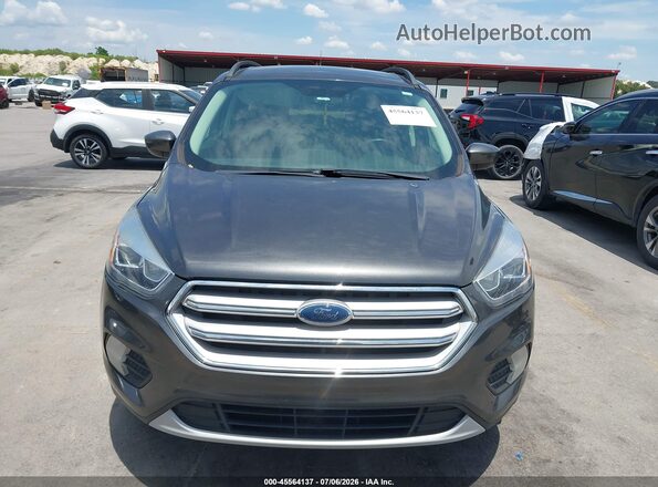 1FMCU9HD2JUC07542 2018 FORD ESCAPE Gray ხელსაწყოთა პანელის ხედი