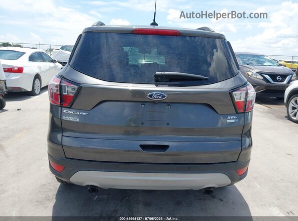 1FMCU9HD2JUC07542 2018 FORD ESCAPE Gray 