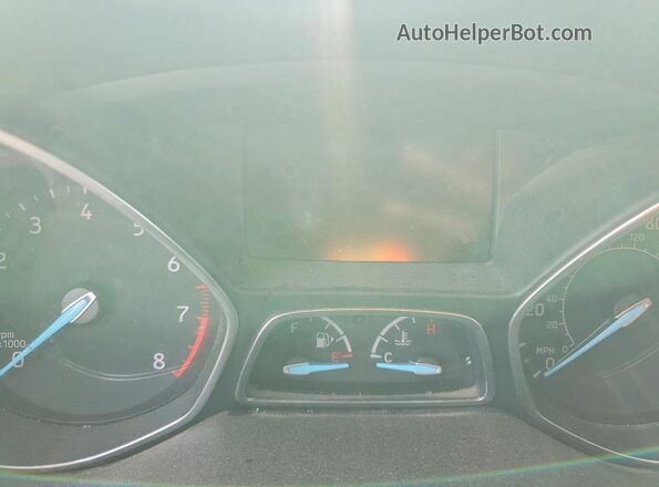 1FMCU9HD2KUA63184 2019 FORD ESCAPE Gray Instrument cluster view