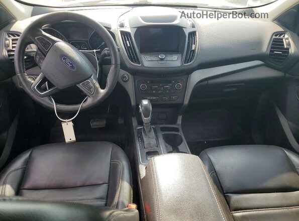 1FMCU9HD2KUA63184 2019 FORD ESCAPE Gray Dashboard view