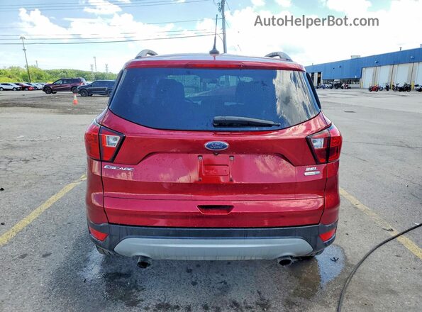 1FMCU9HD2KUB75614 2019 FORD ESCAPE Red Rear view
