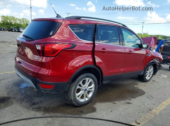 1FMCU9HD2KUB75614 2019 FORD ESCAPE Red Rear right