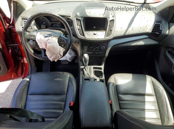 1FMCU9HD2KUB75614 2019 FORD ESCAPE Red Dashboard view