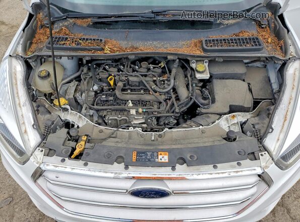 1FMCU9HD2KUC18428 2019 FORD ESCAPE Белый Вид подкапотного пространства