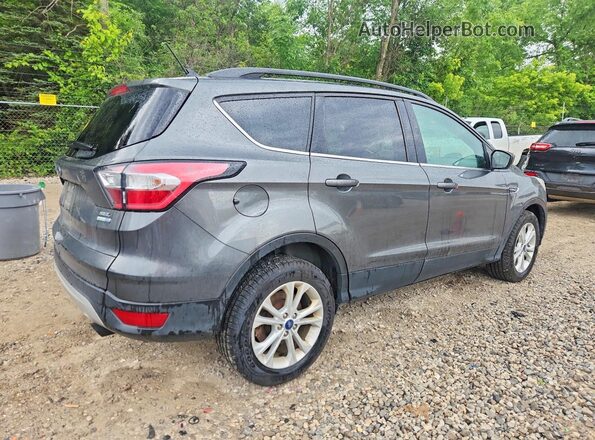 1FMCU9HD3JUA44061 2018 FORD ESCAPE Gray უკანა მარჯვენა