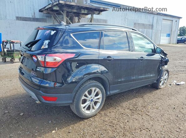 1FMCU9HD3JUB30857 2018 FORD ESCAPE Black Trasero derecho