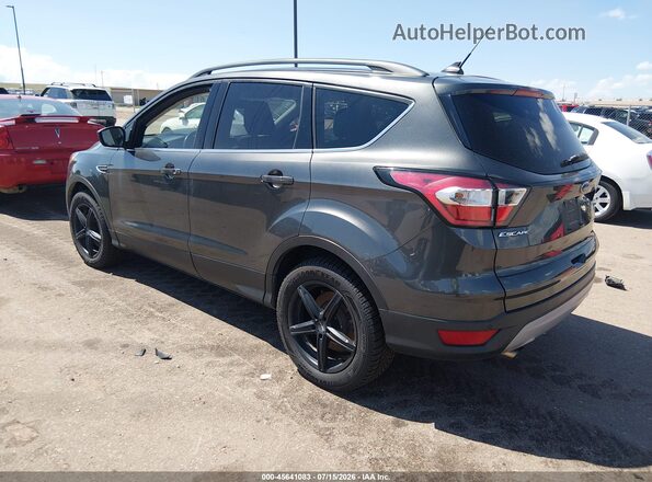 1FMCU9HD3JUB83851 2018 FORD ESCAPE Серый Задняя левая четверть