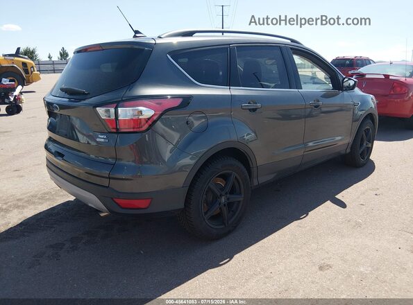 1FMCU9HD3JUB83851 2018 FORD ESCAPE Серый Задняя правая четверть
