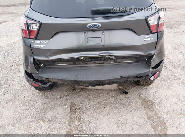1FMCU9HD3JUD54016 2018 FORD ESCAPE Gray Vista frontal