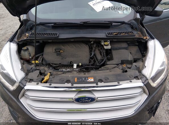 1FMCU9HD3JUD54016 2018 FORD ESCAPE Gray Vista trasera