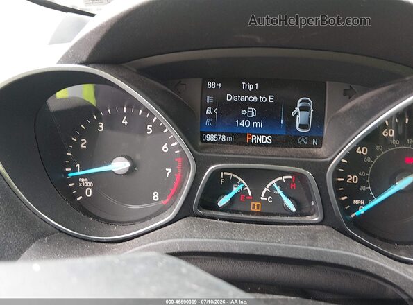 1FMCU9HD3JUD54016 2018 FORD ESCAPE Gray Vista interior de 360 grados