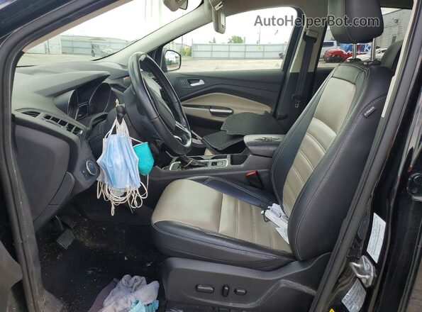 1FMCU9HD3KUC47789 2019 FORD ESCAPE Black Вид салону спереду