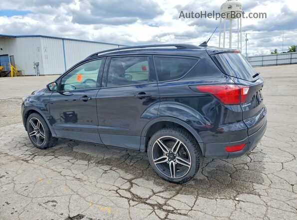 1FMCU9HD3KUC47789 2019 FORD ESCAPE Black Задня ліва чверть