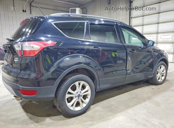 1FMCU9HD4JUB01416 2018 FORD ESCAPE Blue Tył prawy
