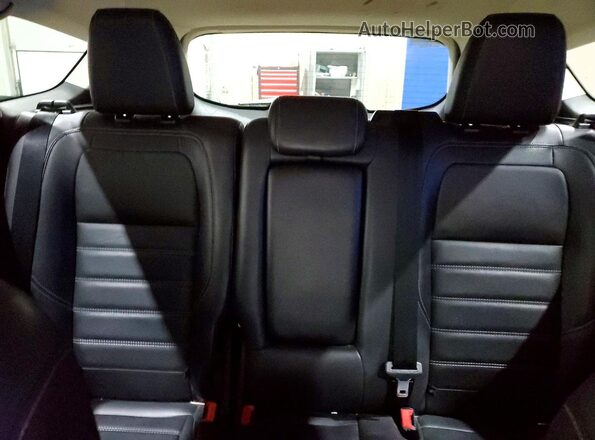 1FMCU9HD4JUB01416 2018 FORD ESCAPE Blue Widok tylnych siedzeń