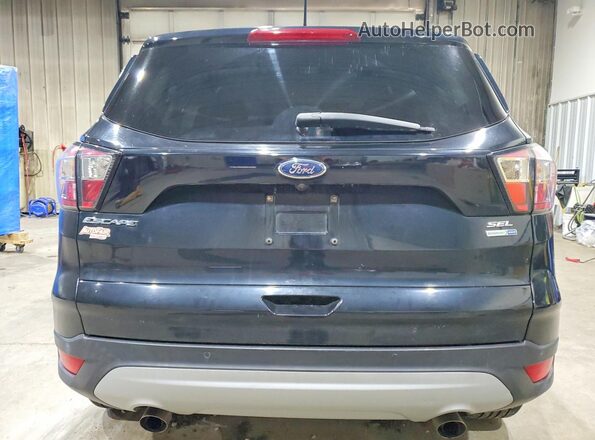 1FMCU9HD4JUB01416 2018 FORD ESCAPE Blue Widok z tyłu