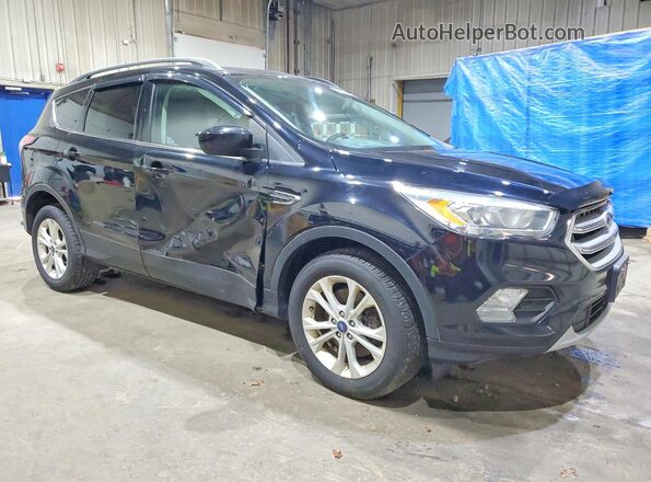 1FMCU9HD4JUB01416 2018 FORD ESCAPE Blue Przód prawy
