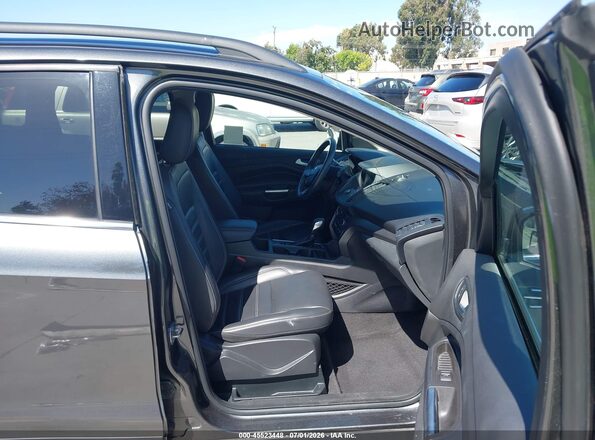 1FMCU9HD4KUB17701 2019 FORD ESCAPE Black წინა სალონის ხედი