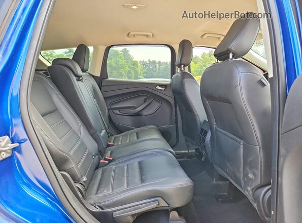 1FMCU9HD4KUB81186 2019 FORD ESCAPE Blue Вид задньої частини салону