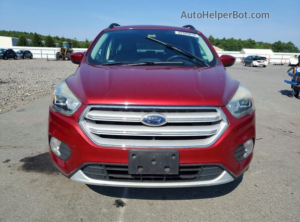 1FMCU9HD5JUB01439 2018 FORD ESCAPE Red Vista frontal