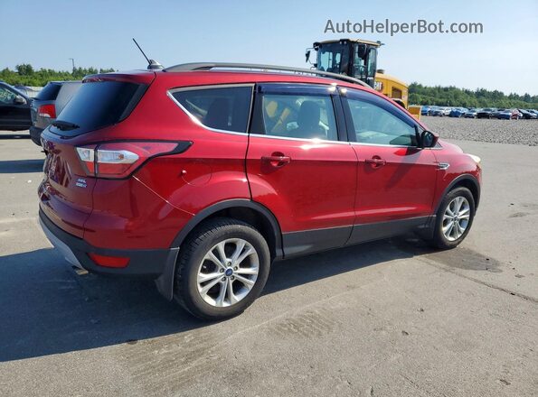 1FMCU9HD5JUB01439 2018 FORD ESCAPE Red Trasero derecho