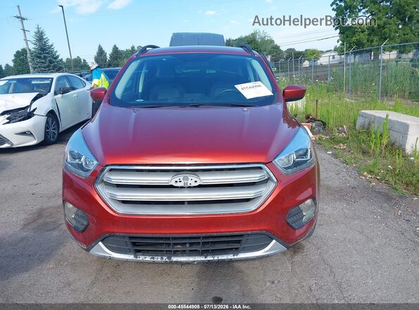 1FMCU9HD5KUA40353 2019 FORD ESCAPE Brown Vista del cuadro de instrumentos