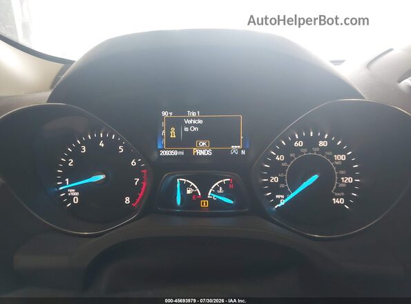 1FMCU9HD5KUB61030 2019 FORD ESCAPE White Widok tylnych siedzeń