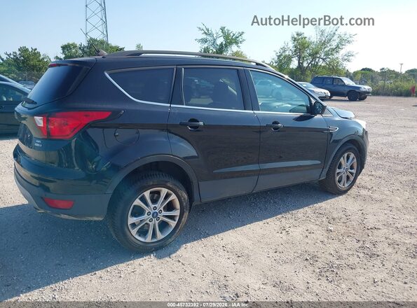 1FMCU9HD5KUB90253 2019 FORD ESCAPE Black Tył prawy