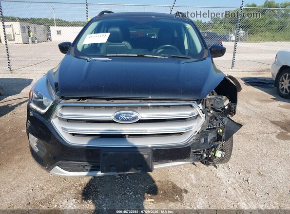1FMCU9HD5KUB90253 2019 FORD ESCAPE Black Widok wnętrza z tyłu