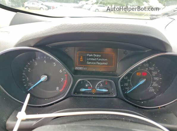 1FMCU9HD5KUC39371 2019 FORD ESCAPE Black Instrument cluster view