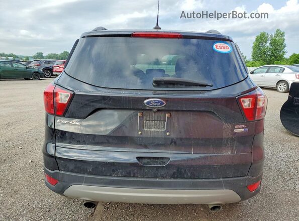 1FMCU9HD5KUC39371 2019 FORD ESCAPE Black Rear view