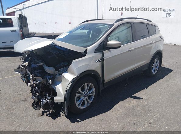1FMCU9HD6JUB14815 2018 FORD ESCAPE Gold Front left