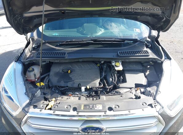 1FMCU9HD6JUD17333 2018 FORD ESCAPE Gray Widok z tyłu