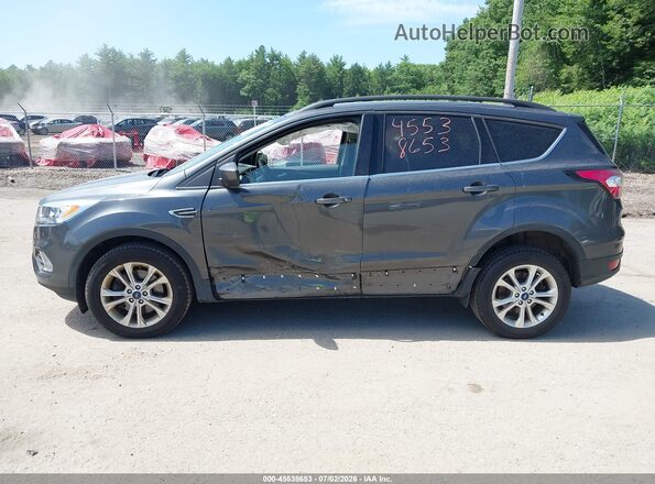 1FMCU9HD6JUD53071 2018 FORD ESCAPE Серый Панорамный вид салона 360°