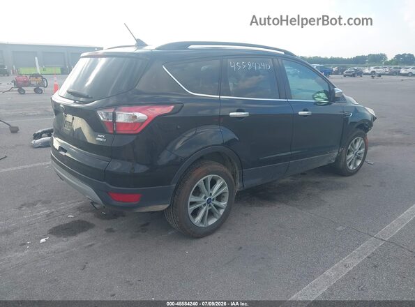 1FMCU9HD7JUA72607 2018 FORD ESCAPE Black Tył prawy