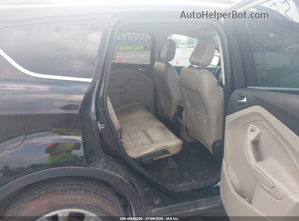 1FMCU9HD7JUA72607 2018 FORD ESCAPE Black Widok naklejki z numerem VIN