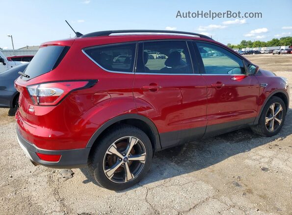 1FMCU9HD7JUA83638 2018 FORD ESCAPE Red Trasero derecho
