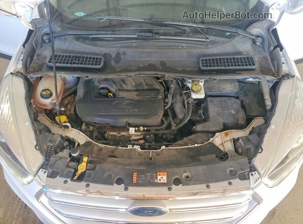 1FMCU9HD7JUB06495 2018 FORD ESCAPE White Widok komory silnika