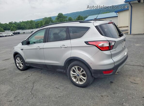 1FMCU9HD7JUC66540 2018 FORD ESCAPE Серебряный Задняя левая четверть