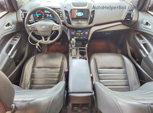 1FMCU9HD7KUA40872 2019 FORD ESCAPE Gray წინა პანელის ხედი