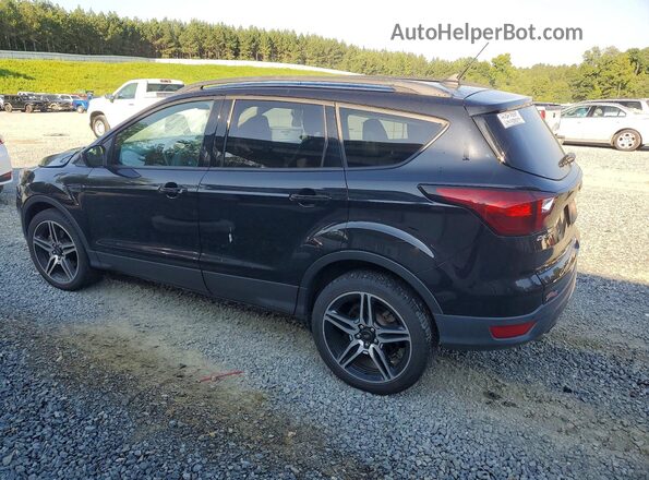 1FMCU9HD7KUB22892 2019 FORD ESCAPE Black Tył lewy