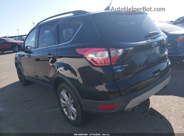 1FMCU9HD8JUB61358 2018 FORD ESCAPE Black Trasero izquierdo