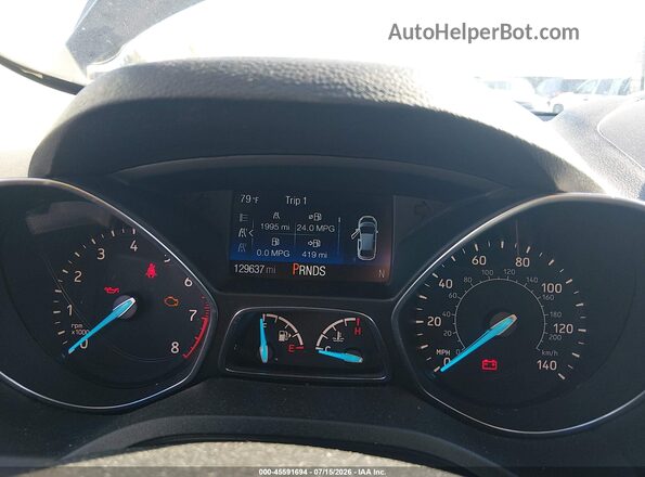 1FMCU9HD8JUB61358 2018 FORD ESCAPE Black Vista de los asientos traseros