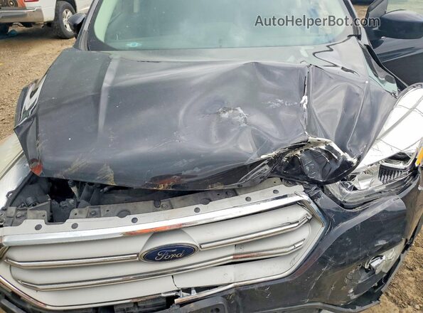 1FMCU9HD8KUB16437 2019 FORD ESCAPE Black Вид підкапотного простору