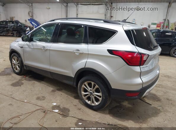 1FMCU9HD8KUB18513 2019 FORD ESCAPE Silver Trasero izquierdo
