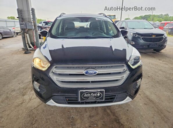 1FMCU9HD8KUB38907 2019 FORD ESCAPE Black Vista frontal