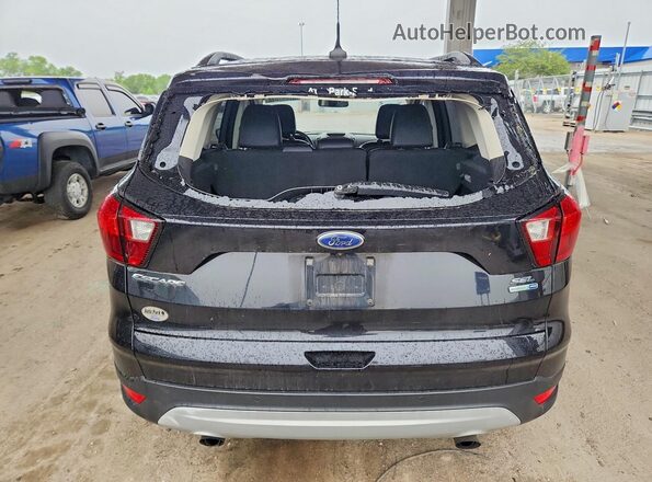 1FMCU9HD8KUB38907 2019 FORD ESCAPE Black Vista trasera