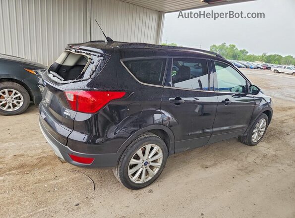 1FMCU9HD8KUB38907 2019 FORD ESCAPE Black Trasero derecho